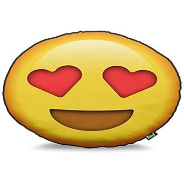 Imagem de Almofada Emoticon - Emoji Amor, Yaay, Multicor, 40 x 40 cm