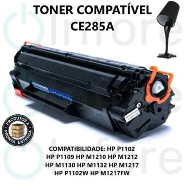 Imagem de Toner Para Impressora M1210 Compatível CE285a  Cb435a Cb436a ce285a 85