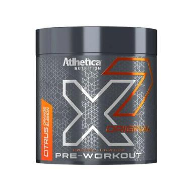 Imagem de Pré Treino X7 Original (Pote 300g) Citrus Orange e Lemon - Atlhetica N