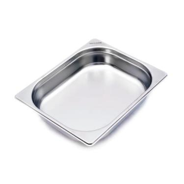 Imagem de Cuba Gastronômica GN 1/2 65mm Vaccarin - Aço Inox e Modelo Europeu