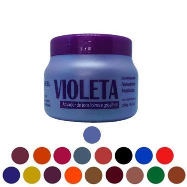 Imagem de Mascara Matizadora Mairibel Profissional 250g Escolha Cor, VIOLETA