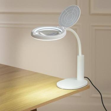 Imagem de Lupa de Mesa com LED Ajustável e Braçadeira Flexível USB - Yeet