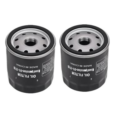 Imagem de Road Passion 62700296 Filtro de óleo compatível com Harley FLFBSANV Fat Boy Anniversary 114 2023 FLH Electra Glide Revival 2021 FLHC Heritage Classic 2018-2021 FLHCS Heritage Classic 114 2018-2023 (2