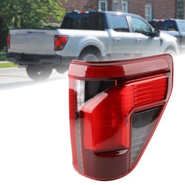 Imagem de Duolctrams Conjunto de lâmpada traseira com luz traseira de halogênio de ponto cego compatível com Ford F150 XL/XLT/STX 2024 2025 lado direito do passageiro RL3Z-13404-B RL34-13B504-BB