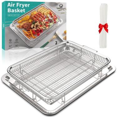 Imagem de Cesta de fritadeira Air Friter OPENICE para forno 15,6 x 11,6 com perg