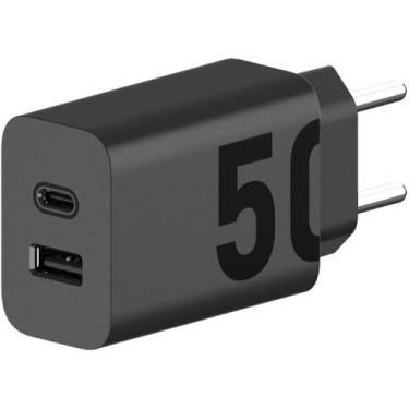 Imagem de Carregador De Parede Motorola Turbo Power 50w Sem Cabo, Preto