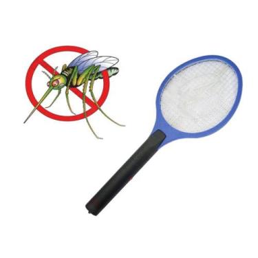Imagem de Raquete Mata Mosquitos e Insetos Recarregavel Bivolt - KING