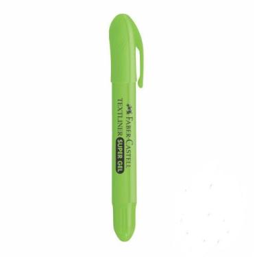 Imagem de Caneta Marca Texto Textliner Super Gel Faber Castell - Verde - Faber-C