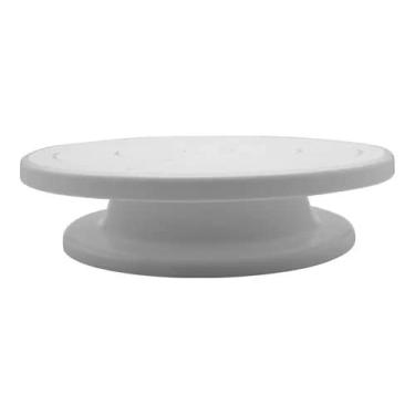 Imagem de Bailarina Prato Giratório Suporte P/ Bolos Tortas Confeitaria Decoração