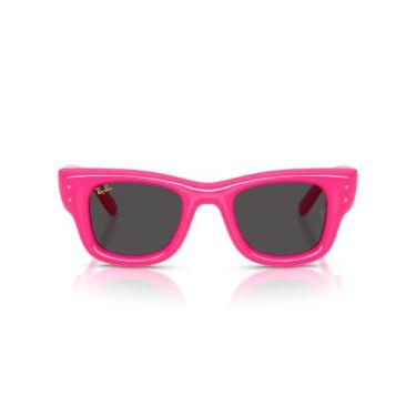 Imagem de Ray-Ban Óculos de sol RB4940 Wayfarer Puffer Collection by A$AP Rocky Square, fúcsia/ultra preto, 50 mm