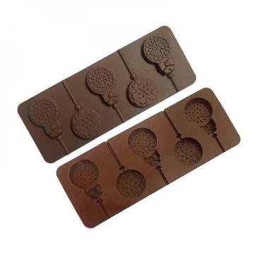 Imagem de Moldes de panelas de bolo molde de pirulito em forma de jacinto - HUOG