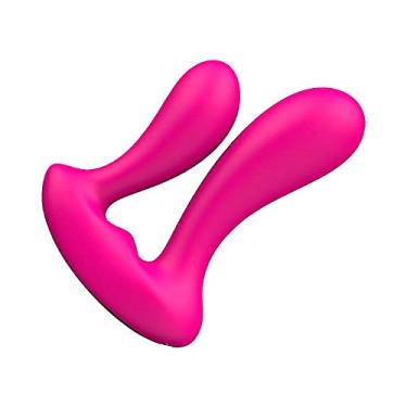 Imagem de Mento - S-Hande Plug Duplo Anal e Vaginal, Silicone, 11,1cm Comprimento x 3cm Diâmetro, Recarregável USB, 9 Modos de Vibração, Resistente à Água