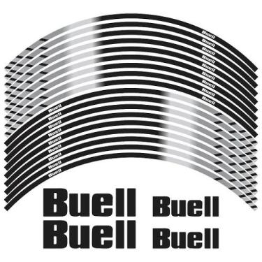 Imagem de Friso Adesivo Refletivo Buell - Alta Durabilidade e Proteção - Cromo S