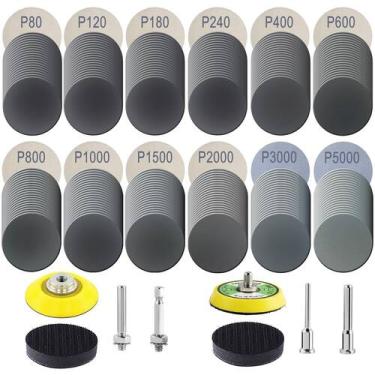 Imagem de Discos de lixar Rvetol 240 unidades de carboneto de silício 80-5000 Gr