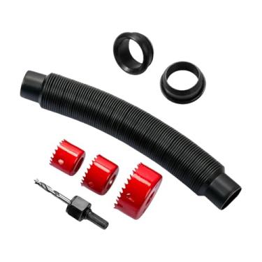 Imagem de Fenteer Conector de mangueira de barril de chuva, armazena mais água da chuva, conexão de vazamento, adaptador, kit desviador de cano de descida para áreas, Style B