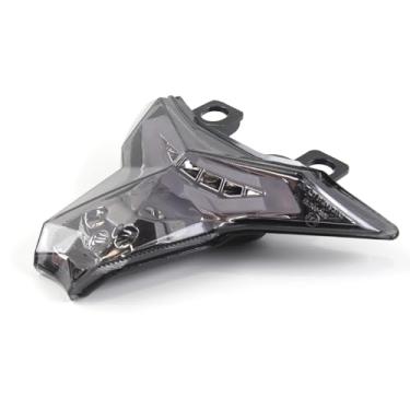 Imagem de Lanterna traseira de LED fumê Arashi para Kawasaki Z1000 2014-2015, luz traseira de freio de seta, acessórios de substituição integrados para motocicleta