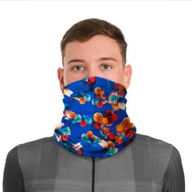 Imagem de Bandana Marcio May Funny Royal Flower - Márcio May Sports