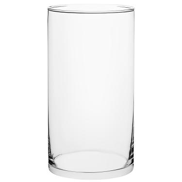 Imagem de Vaso Vidro Cilindro 40x20cm Arranjos, Flores, Festas, Decoração