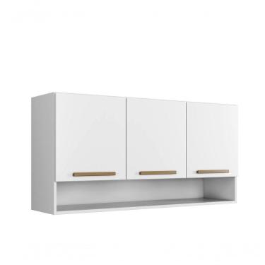 Imagem de Armário Aéreo Plus Arte Móveis Branco