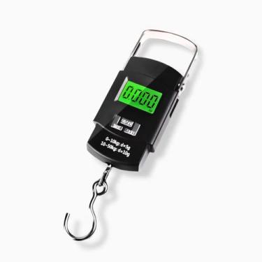 Imagem de Balança Digital Mão Pesa Mala Bolsa Pesca Bagagem Até 50 Kg - Genérico