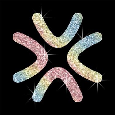 Imagem de Sparkling Anger Adesivo de PVC com glitter autoadesivo para carros, laptops, motocicletas, parede, janela, bagagem, capa de arranhão, porta multisuperfície decorativa adesivo (colorido)