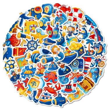 Imagem de Pacote de adesivos de vinil e guitarra, 50 peças, coleção temática de música rock para garrafas de água, laptops, capas de telefone, álbuns de recortes (velas de desenho animado)