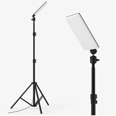 Imagem de Ring Light Iluminador Led Foto Profissional Tripé Estrutura 2,10cm Preto Luz Branco Bivolt T-photo