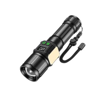Imagem de Miluqike Lanterna LED de Alta Potência USB Recarregável Foco de Longo Alcance Luz Forte Lâmpada Lanterna Tática À Prova de Água Zoom Lantern Outdoor