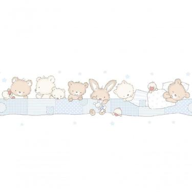 Imagem de Faixa De Parede Treboli Azul Balões 5901