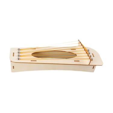 Imagem de menolana Brinquedo educativo faça-você-mesmo, modelo para montar, instrumento musical Guzheng: modelo criativo para adolescentes.