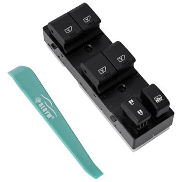 Imagem de Rldym Interruptor de janela elétrica mestre do lado do motorista 25401-JK42E para Nissan Maxima 2009-2012 para Infiniti G25 2011-2012, G35 2007-2008, G37 2009-2013, Q40 2015 Substitui 25401-9NN 00D 22