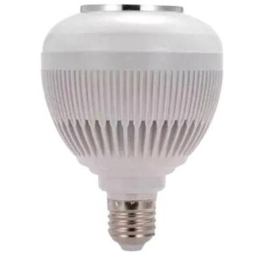 Imagem de Lâmpada Musical Caixa Som 12W Bluetooth Luz Led Rgb Controle - Utimix 