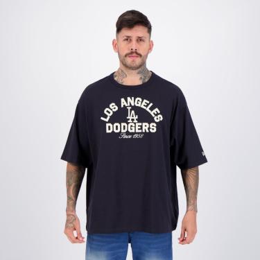 Imagem de Camiseta New Era MLB Los Angeles Dodgers Heritage Masculina-Masculino
