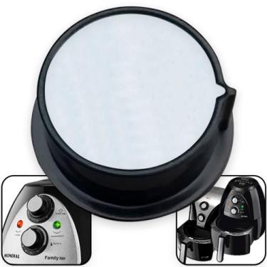 Imagem de Botão de Temperatura Preto ou Vermelho para Air Fryer Mondial Af-01, A
