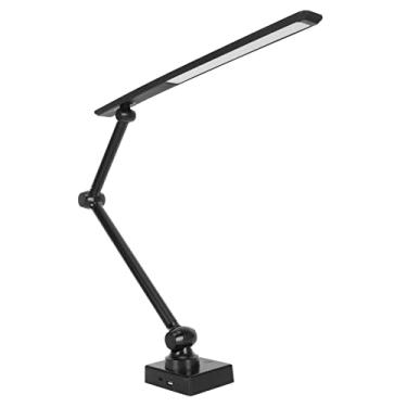 Imagem de Diyeeni Lâmpada de Mesa LED Com Braçadeira, Luz de Mesa para Cuidados Com Os Olhos para Escritório Doméstico, 3 Modos de Cores, Escurecimento Contínuo, Temporização, Monitor de