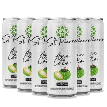 Imagem de Kit c/ 6und Bebida Zero Açucar ST PIERRE Água de Coco 310ml