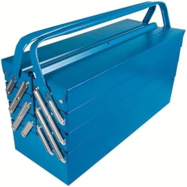 Imagem de Caixa, guardar ferramentas, trabalho pesado, transporte seguro, util, pratica, robusta, duravel, azul