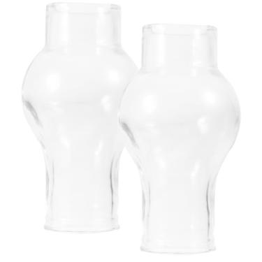 Imagem de LALAFINA Lâmpada de óleo de substituição para chaminé de vidro transparente, capa de luz de furacão, decoração vintage exclusiva para lâmpadas de óleo domésticas