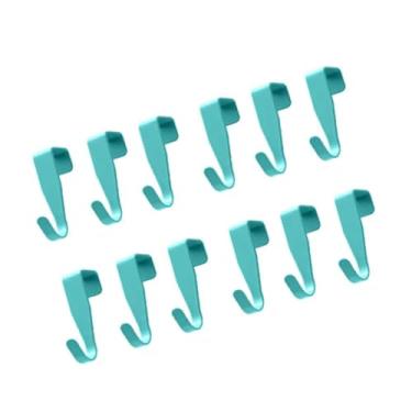 Imagem de Yosoo Gancho de Gancho de Porta, 3 Pacotes sobre Ganchos de Porta de Armário, Cabide de Toalha para Casaco de Cachecol Com Economia de Espaço para Banheiro, Cozinha e Escritório, Sem (Azul)