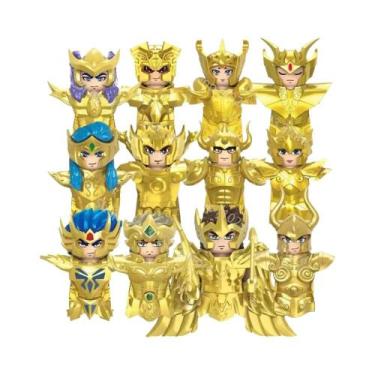 Imagem de Conjunto De Mini Blocos De Montar Athena Saint Seiya, Bonecos De Anime