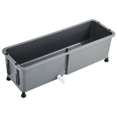 Imagem de Pia de esfregão de chão, pia utilitária, banheira de lavanderia de plástico, banheira de lavanderia de pia utilitária, banheiras de estação de lavagem independentes, bacia com drenagem/filtro de pia