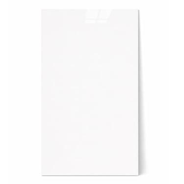 Imagem de Placas Adesivas Mármore 3D Autocolantes Kit com 50 Unidades Revestimento Decorativo Lavável para Parede, Quarto, Sala e Banheiro 30cm x 60 cm (Branco Puro, 30cm x 60cm)