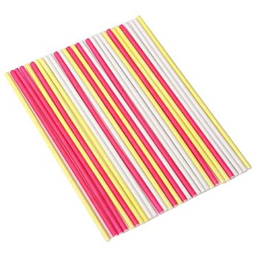 Imagem de Papel de Grau Alimentar Palitos Pirulito Acessório Confeitaria DIY para Doces Bolo Chocolate Sobremesas Decorando Exibindo Espesso Suave Dureza Ambien