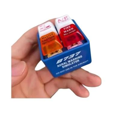 Imagem de Chaveiro Boeing 737 Airbus Com Simulador De Som De Alerta EGPWS Para P