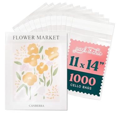 Imagem de Bolsa para Violoncelo - Pacote com 1000 (Artes e Artesanato), 11” X 14" (1000 Pack), 11" X 14" (1000), 1