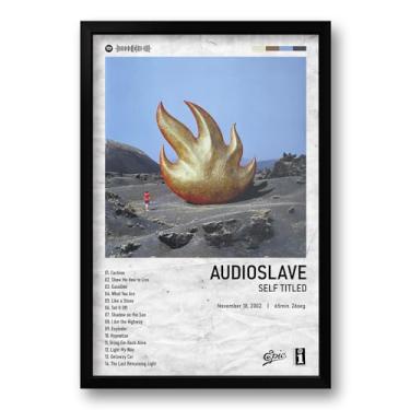 Imagem de Quadro com Moldura Álbum Spotify Audioslave 40x60cm