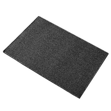 Imagem de Tapete de Área Sólido Macio Skid Piso Mat Polipropileno com Forro PVC Fácil Cuidar para Sala Jantar Estar Quarto Casa In