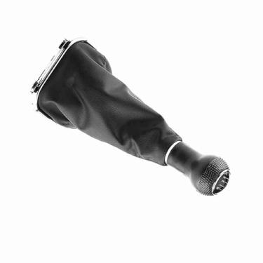 Imagem de Aoresac Bota de Polaina Com Botão de Mudança de Marcha de 6 Velocidades, Kit de Estrutura Com Tampa de Borda Cromada para MK4 1998-2007, Substituição de Interior de Couro Plástico