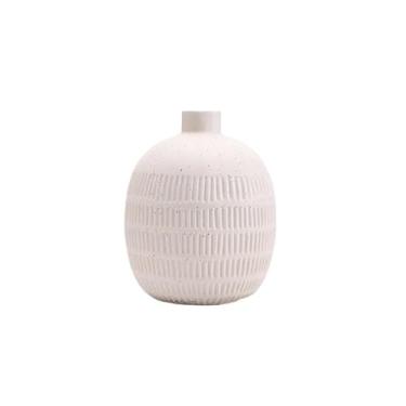 Imagem de Vasos para flores, vaso de cerâmica, sala de estar, mesa de trabalho, decoração de móveis, escritório, arranjo de flores pintadas simples, vaso decorativo para casa