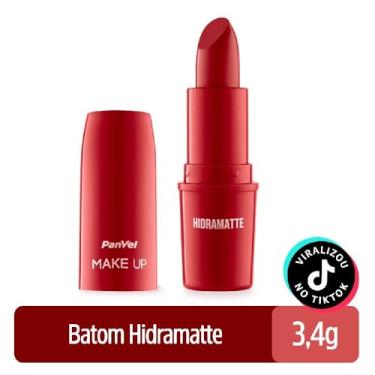 Imagem de Batom Hidramatte Vermelho Amor Panvel Make Up 3,4g